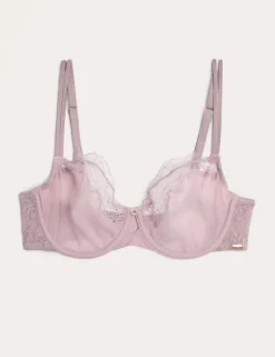 Nolana Lace Wired Balcony Bra (A-E)
