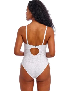 Nomad Nights Textured Wired Swimsuit