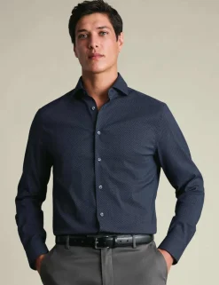 Non Iron Performance Twill Printed Shirt