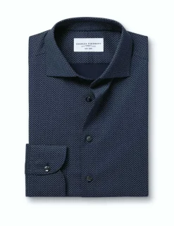 Non Iron Performance Twill Printed Shirt