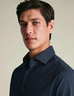 Non Iron Performance Twill Printed Shirt