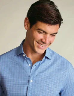 Non Iron Performance Twill Check Shirt