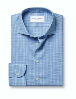 Non Iron Performance Twill Check Shirt
