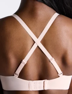 Non-Wired Microfibre Plunge Bra (B-DD)