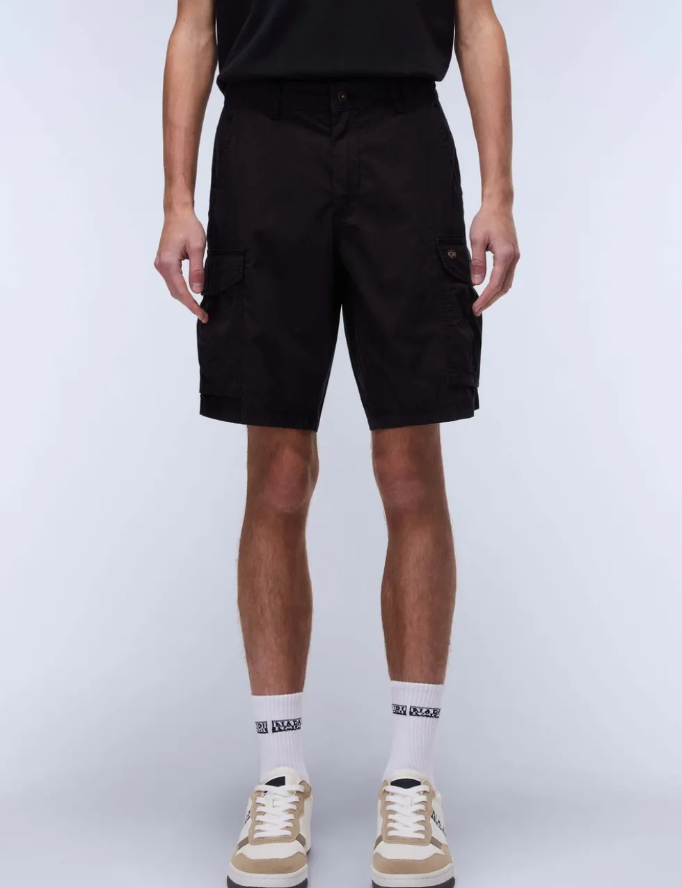 Noto Pure Cotton Cargo Shorts