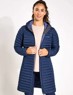 Nula Micro Hooded Longline Puffer Jacket
