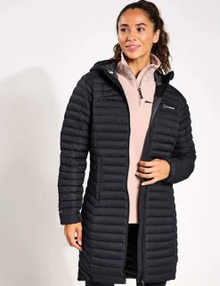 Nula Micro Hooded Longline Puffer Jacket