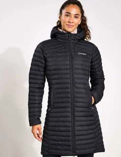 Nula Micro Hooded Longline Puffer Jacket