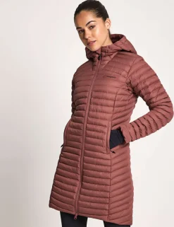 Nula Micro Hooded Longline Puffer Jacket
