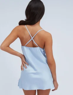 Nyra Satin Lace Chemise