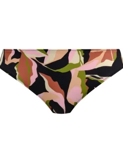 Ocean Avenue Printed High Leg Bikini Bottoms