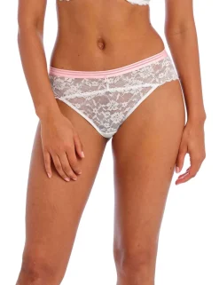Offbeat Floral Lace Bikini Knickers