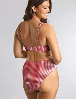Olivia Gingham Wired Bikini Top D-K