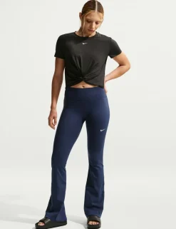 One High Waisted Flared Leggings