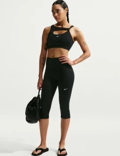 One High-Waisted Capri Leggings