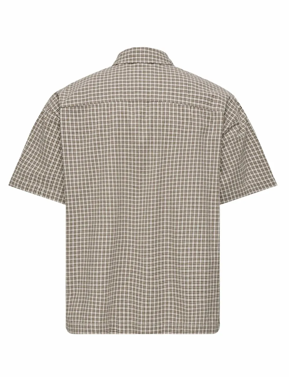 Onsdave Relaxed Fit Pure Cotton Checked Shirt