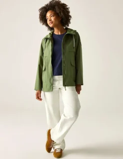 Orlea Oversized Hooded Rain Jacket