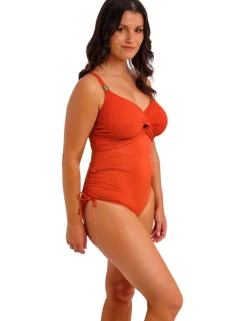 Ottawa Wired Wrap V-Neck Swimsuit
