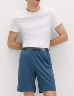2-Pack Pure Cotton Jersey Pyjama Shorts