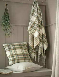 Padbury Check Reversible Tassled Throw