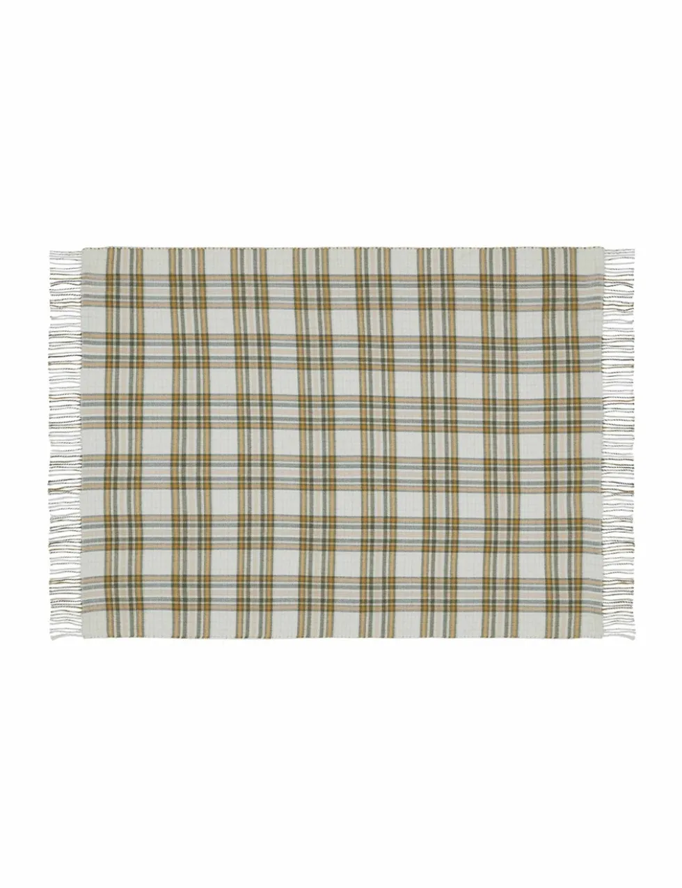 Padbury Check Reversible Tassled Throw