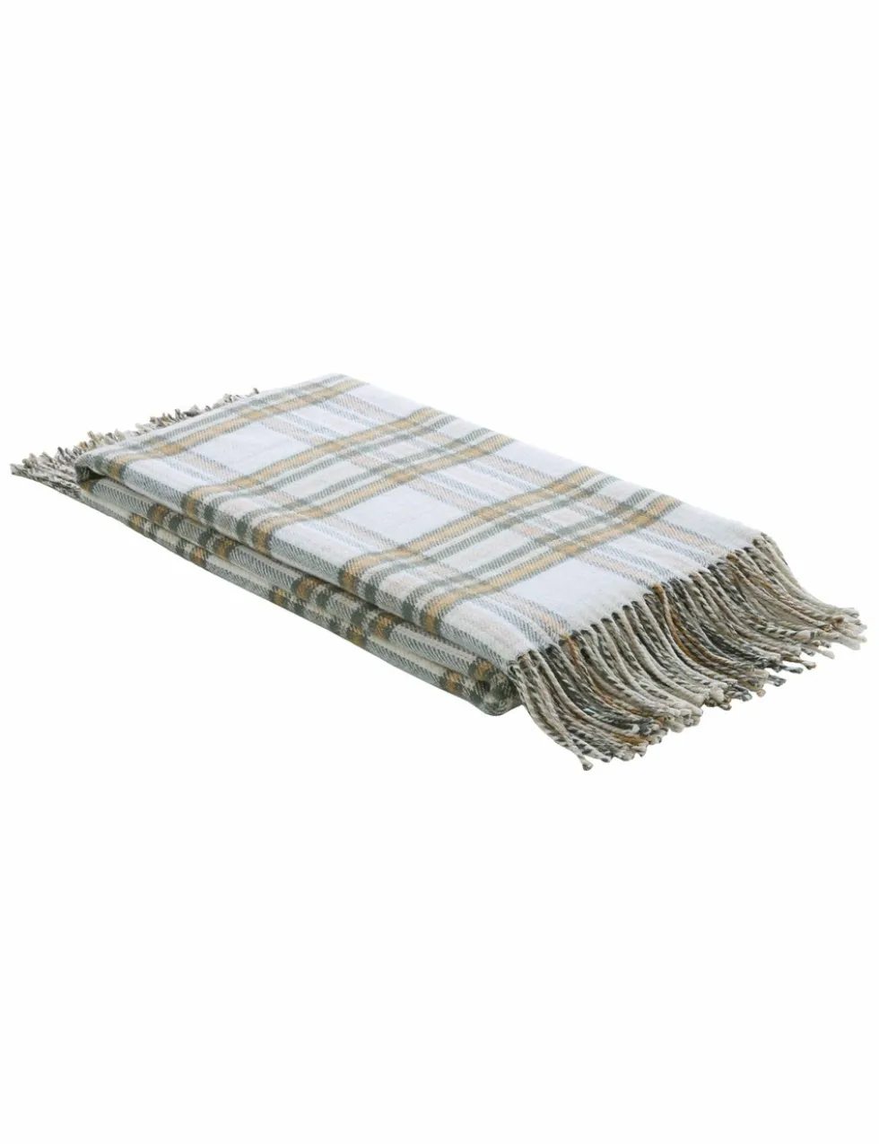 Padbury Check Reversible Tassled Throw