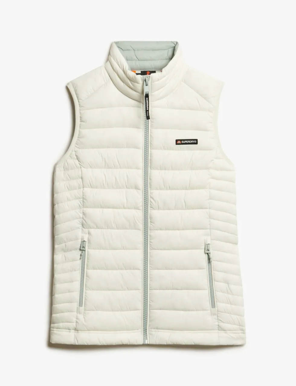 Padded High Neck Gilet