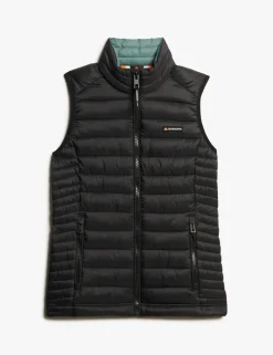 Padded High Neck Gilet