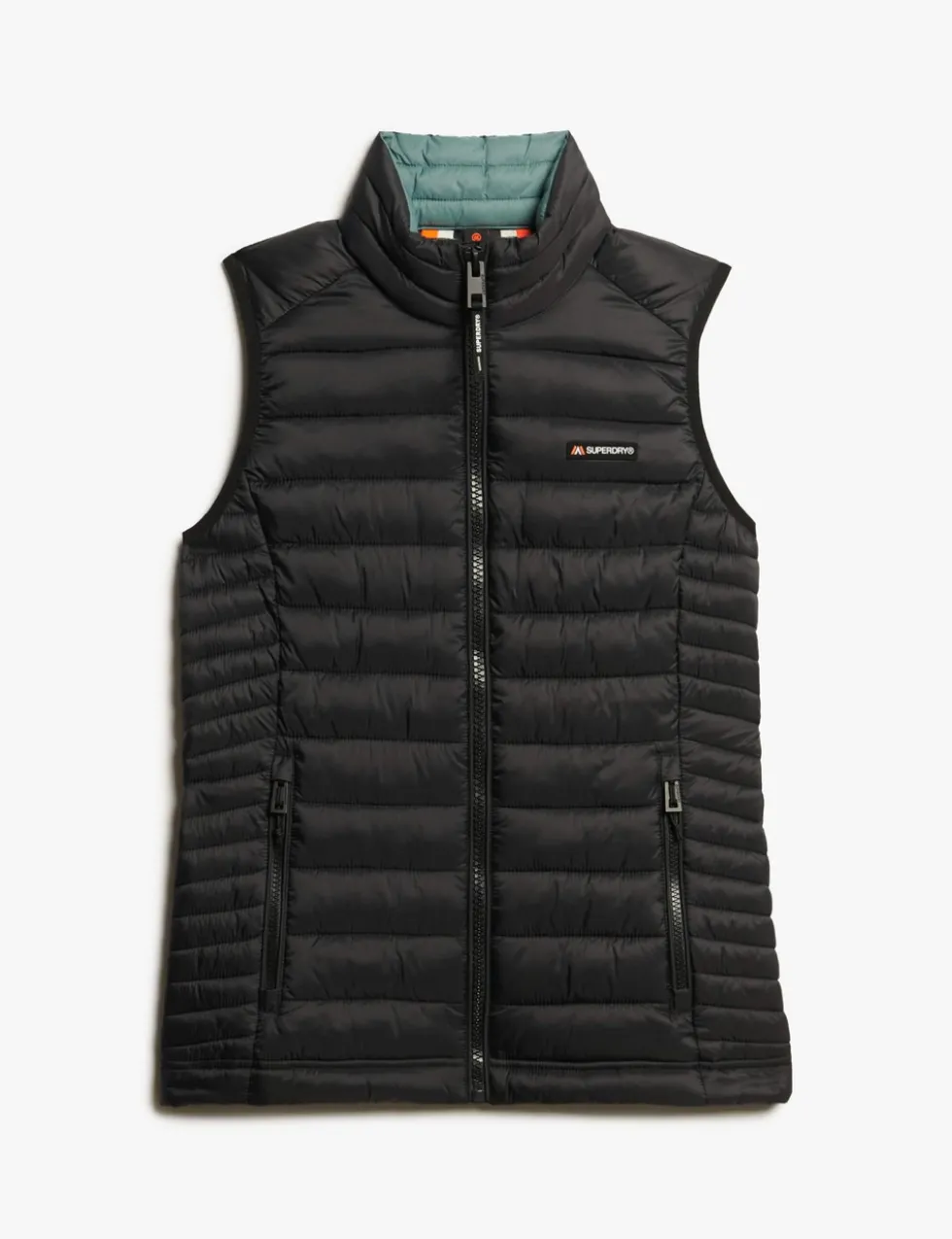 Padded High Neck Gilet