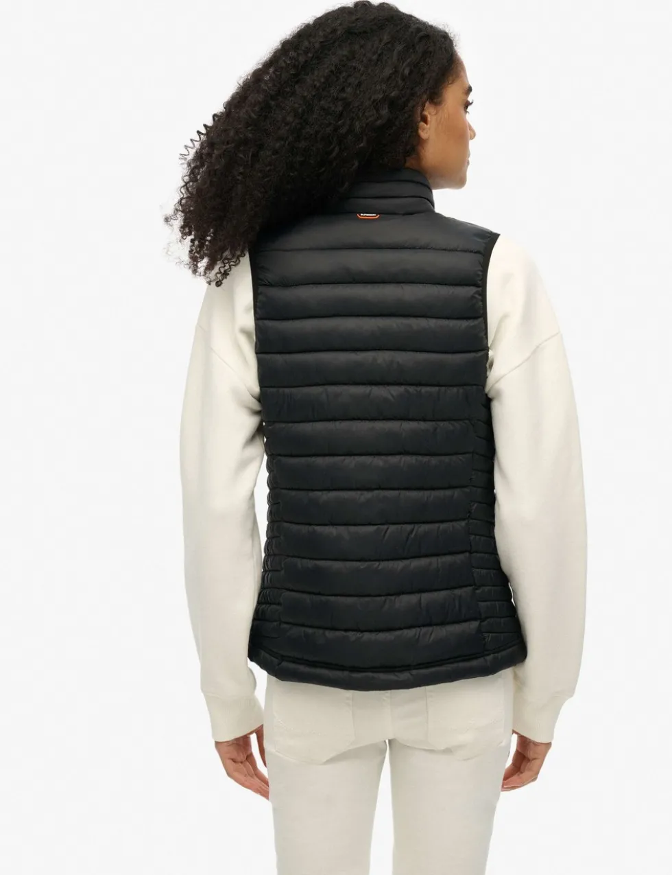 Padded High Neck Gilet