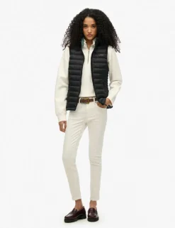 Padded High Neck Gilet