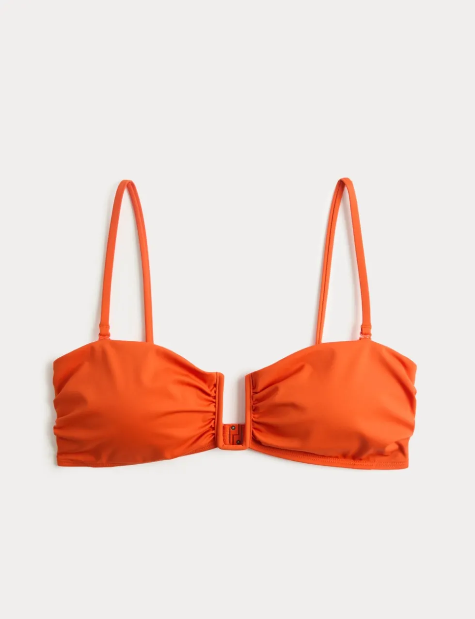 Padded U-Notch Bandeau Bikini Top