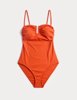 Padded U-Notch Swimsuit