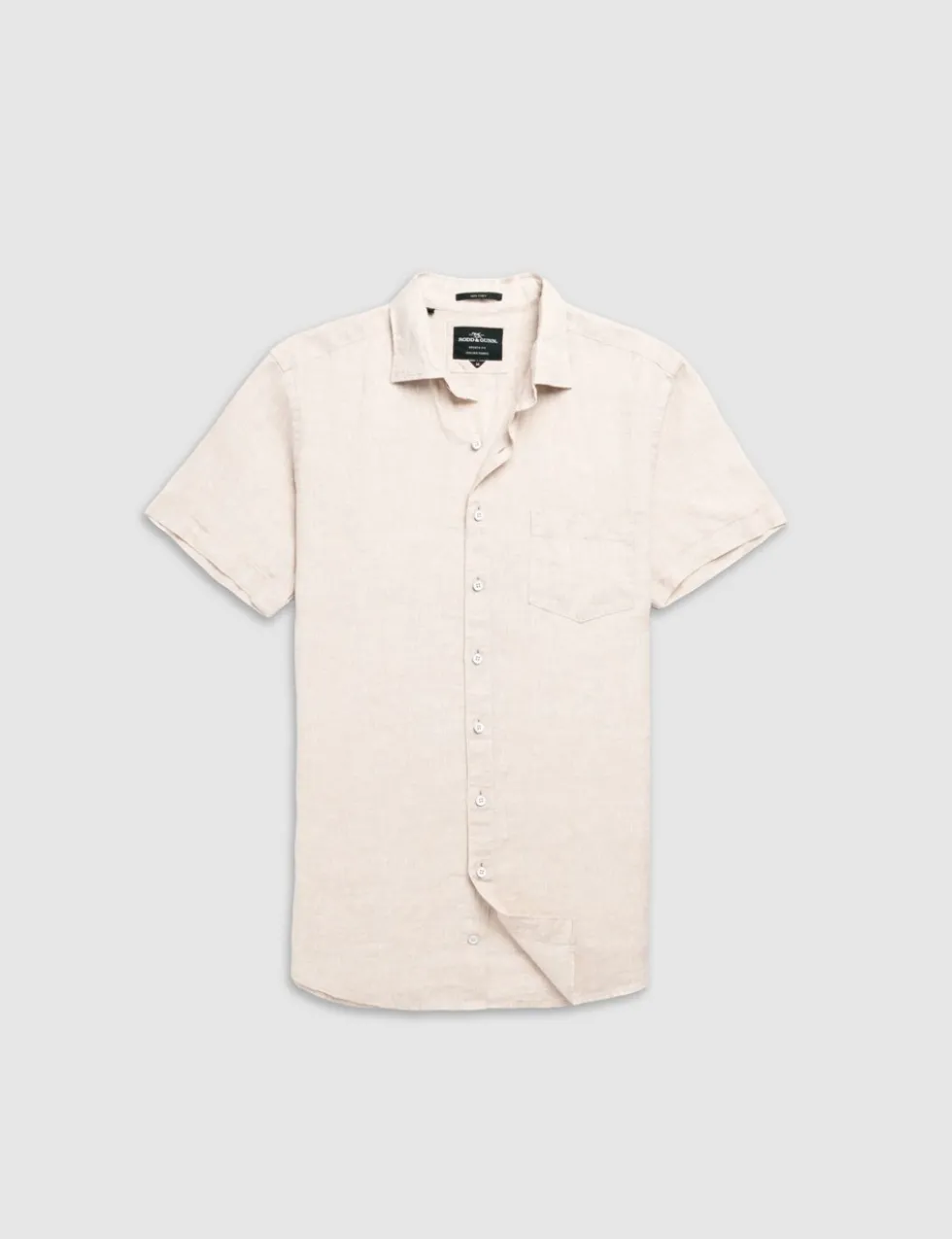 Palm Beach Slim Fit Pure Linen Shirt