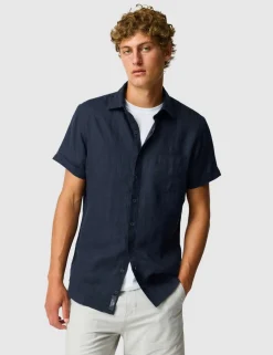 Palm Beach Slim Fit Pure Linen Shirt