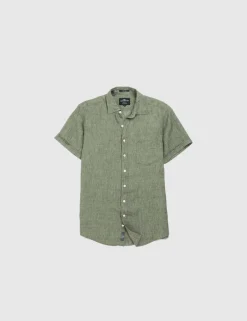 Palm Beach Slim Fit Pure Linen Shirt
