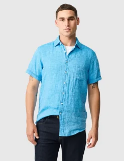 Palm Beach Slim Fit Pure Linen Shirt