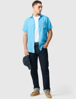 Palm Beach Slim Fit Pure Linen Shirt