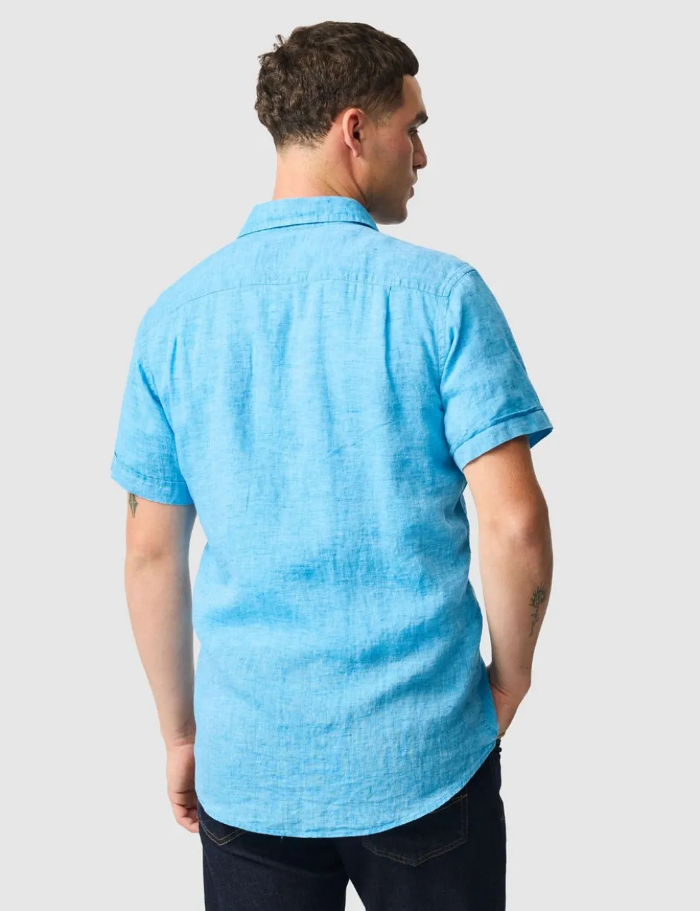 Palm Beach Slim Fit Pure Linen Shirt