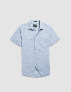 Palm Beach Slim Fit Pure Linen Shirt