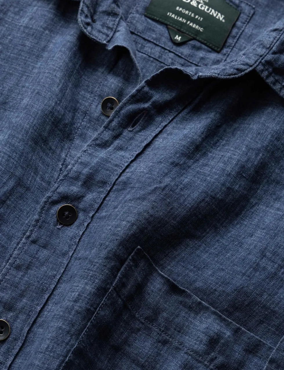 Palm Beach Slim Fit Pure Linen Shirt