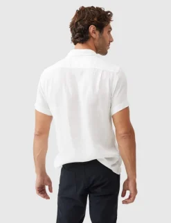 Palm Beach Slim Fit Pure Linen Shirt