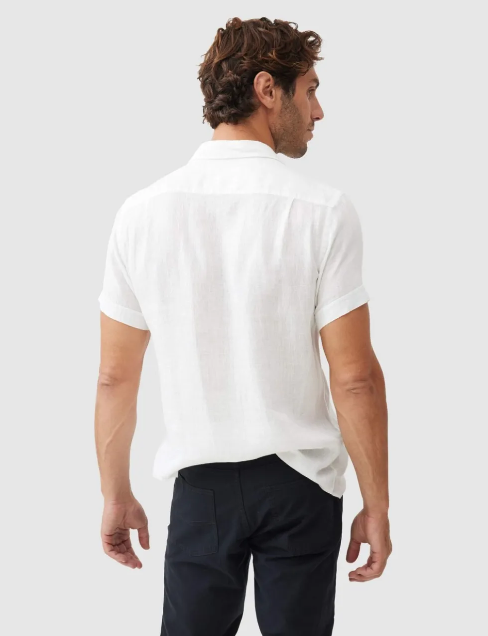 Palm Beach Slim Fit Pure Linen Shirt