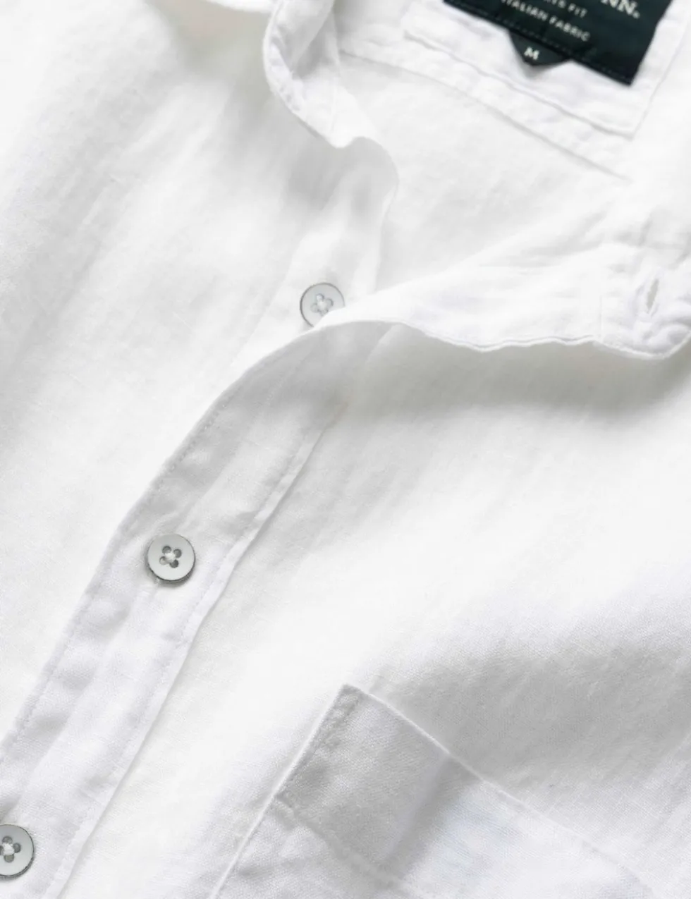 Palm Beach Slim Fit Pure Linen Shirt