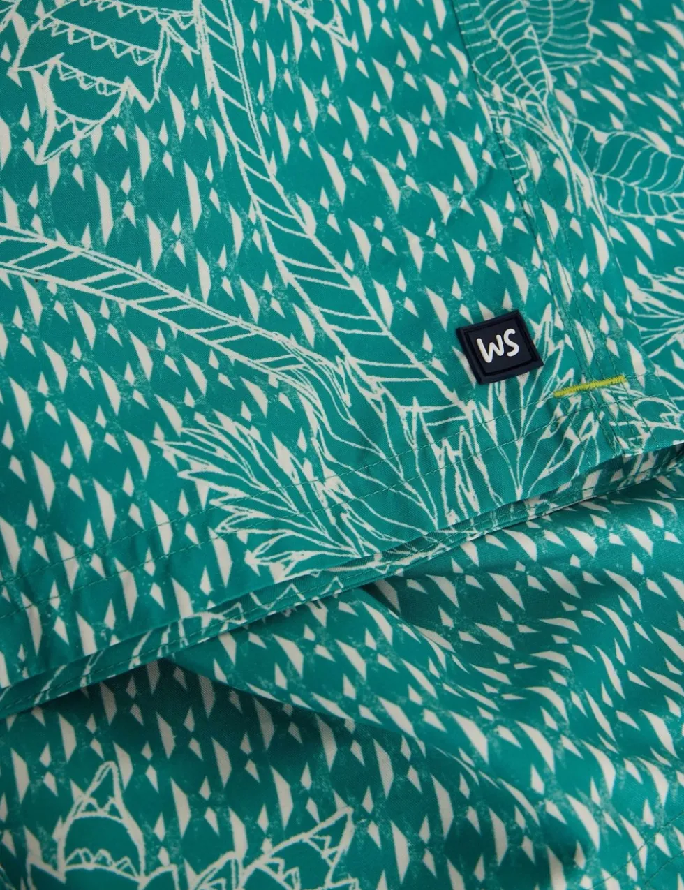 Palm Geo Swim Shorts