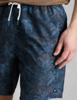 Palm Print Swim Shorts