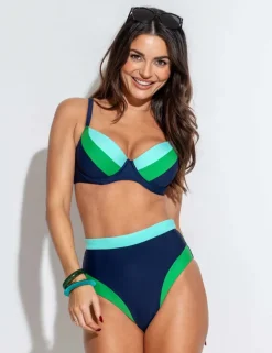 Palm Springs High Leg Bikini Bottoms