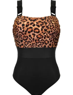 Palm Springs Tummy Control Leopard Swimsuit