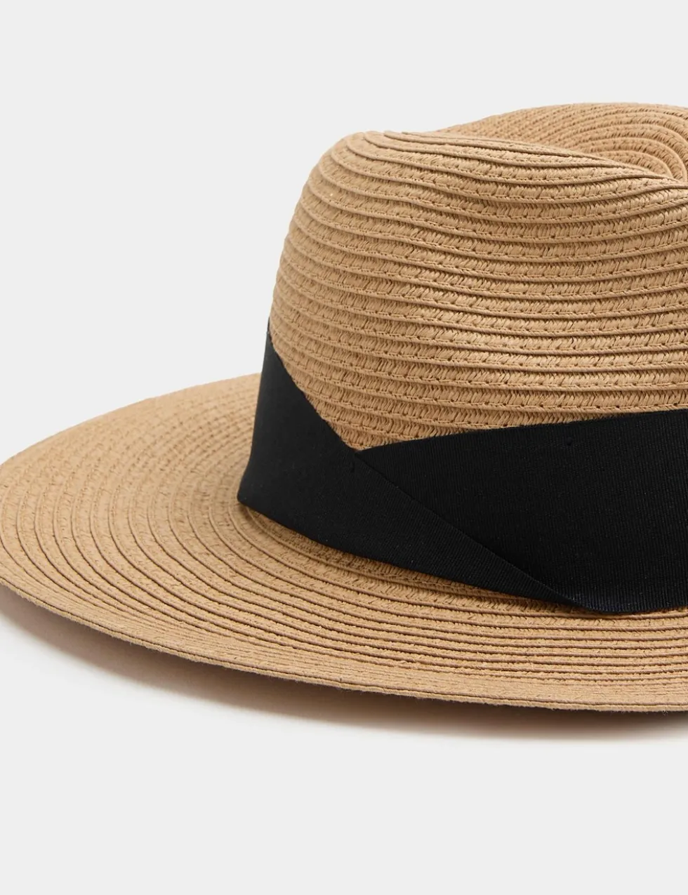 Paper Straw Fedora Hat