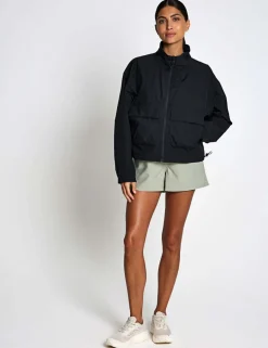 Paracutie™ Zip Up Cropped Windbreaker Jacket